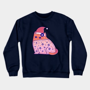 Christmas Cat Crewneck Sweatshirt